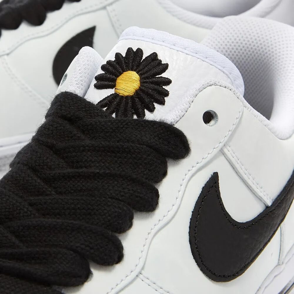 权志龙二代黑白小雏菊休闲男子板鞋 dd3223-100 44【图片 价格 品牌