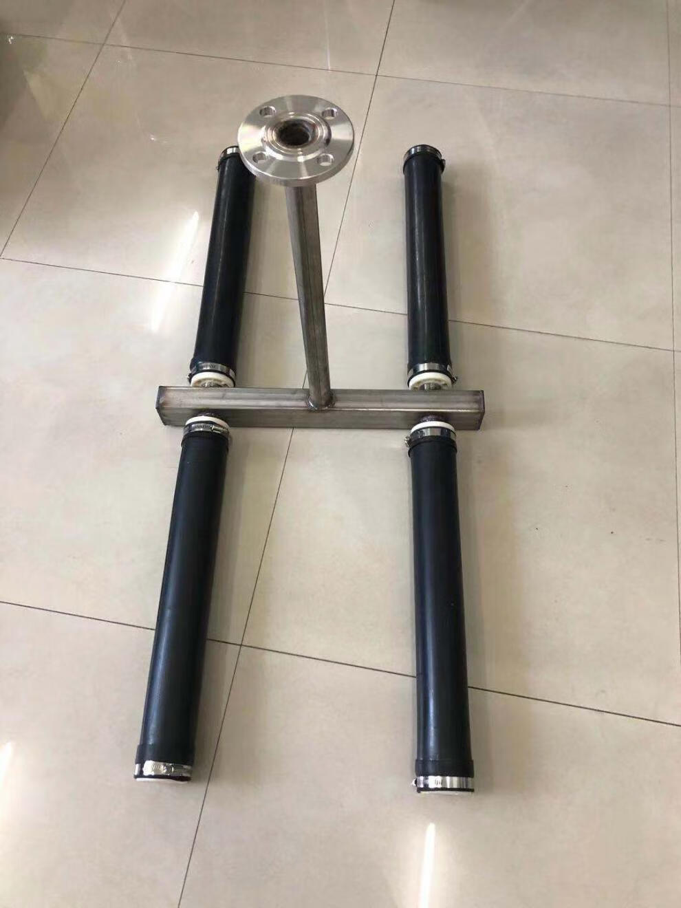 管式曝气器可提升式曝气管微孔悬挂爆气管加厚硅胶直径管长500mm进口