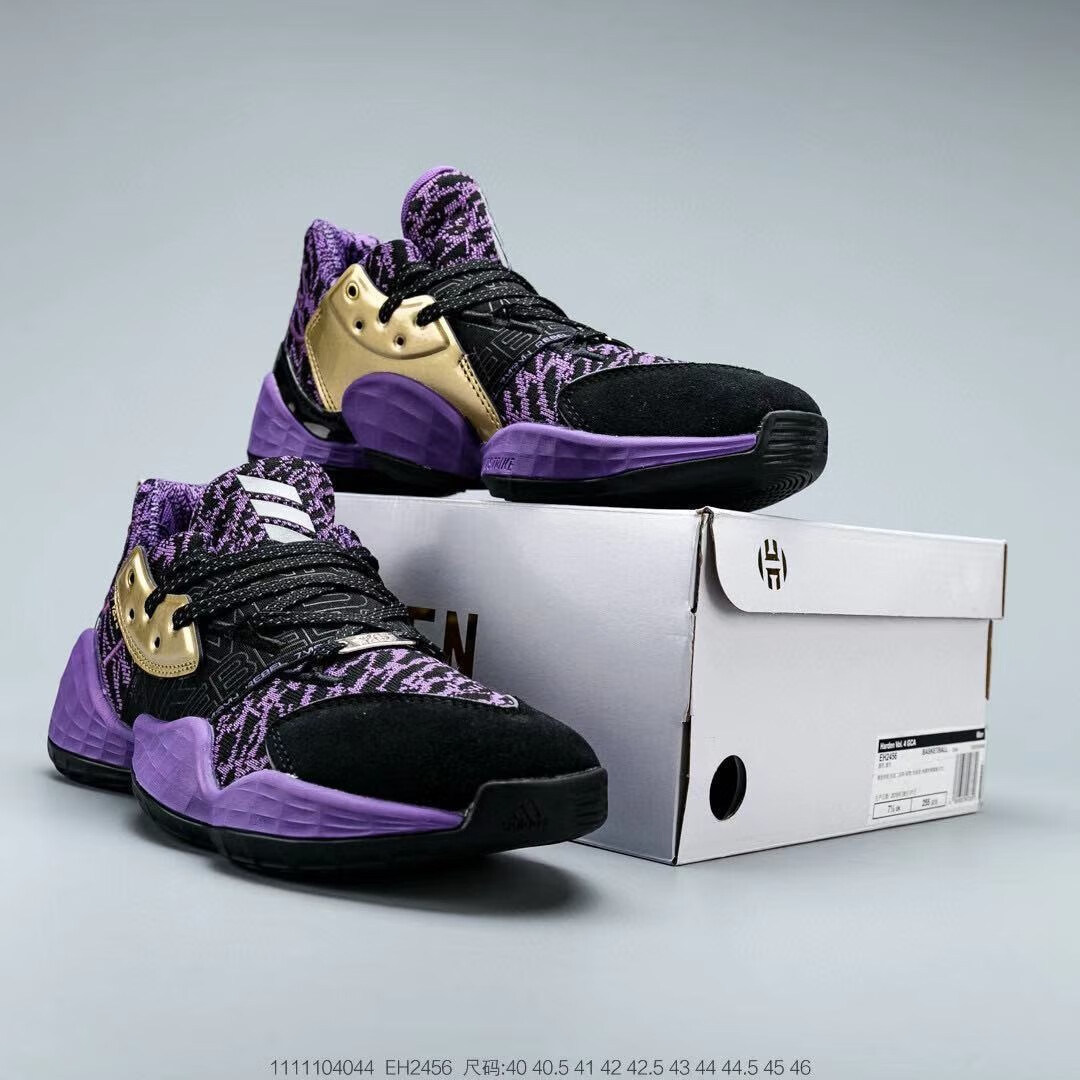 新品哈登4代篮球鞋黑金迷彩23代鸳鸯全低帮耐磨战靴 哈登4星球大战 40