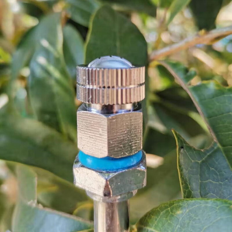 不锈钢喷雾器高压单喷头农用扇形雾化园林喷头打药机农药45度喷片jaj5