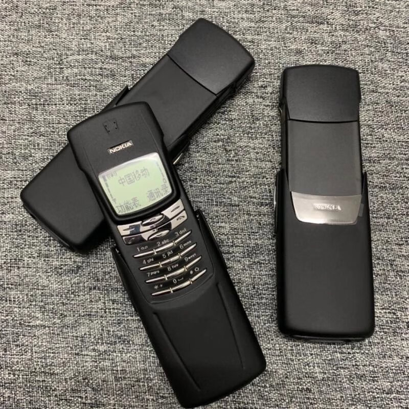 诺基亚原装8910/8910i自动滑盖钛合金经典怀旧金属手机限量 8910【一