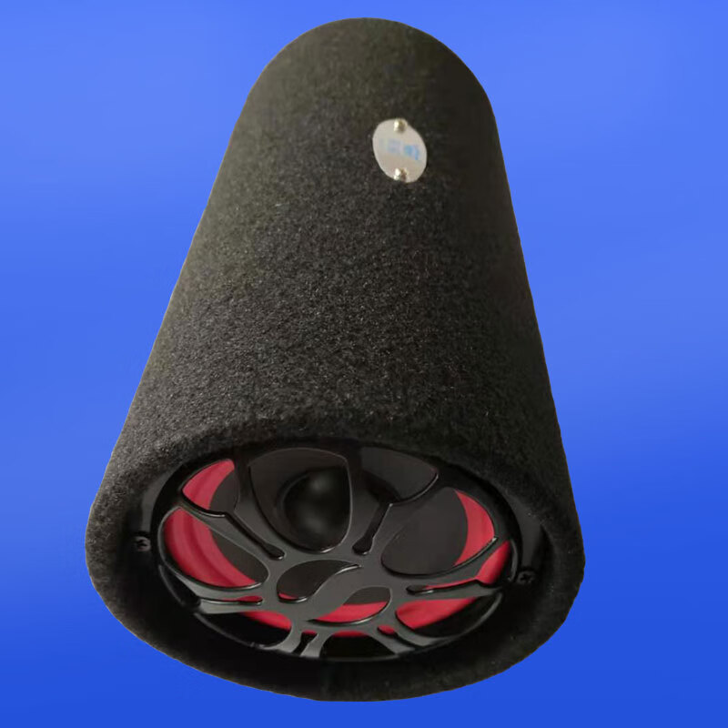 于电动车音响电瓶三轮车音箱无线蓝牙48v60v72v汽车摩托车载低音炮 圆