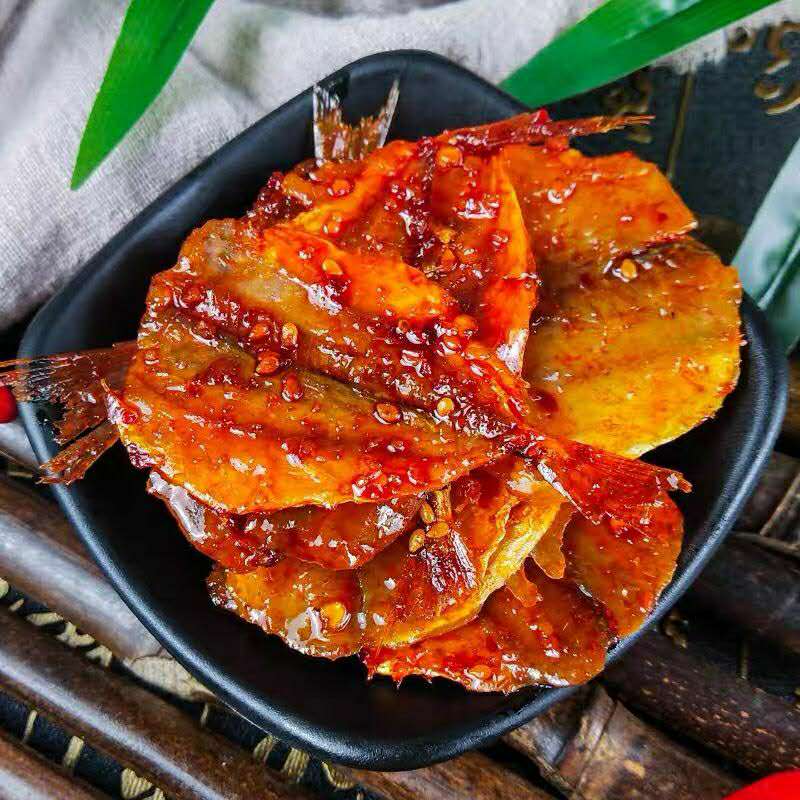天之湘片片鱼香辣鱼袋装麻辣零食玫瑰鱼湖南特产真空包装小吃天之湘片