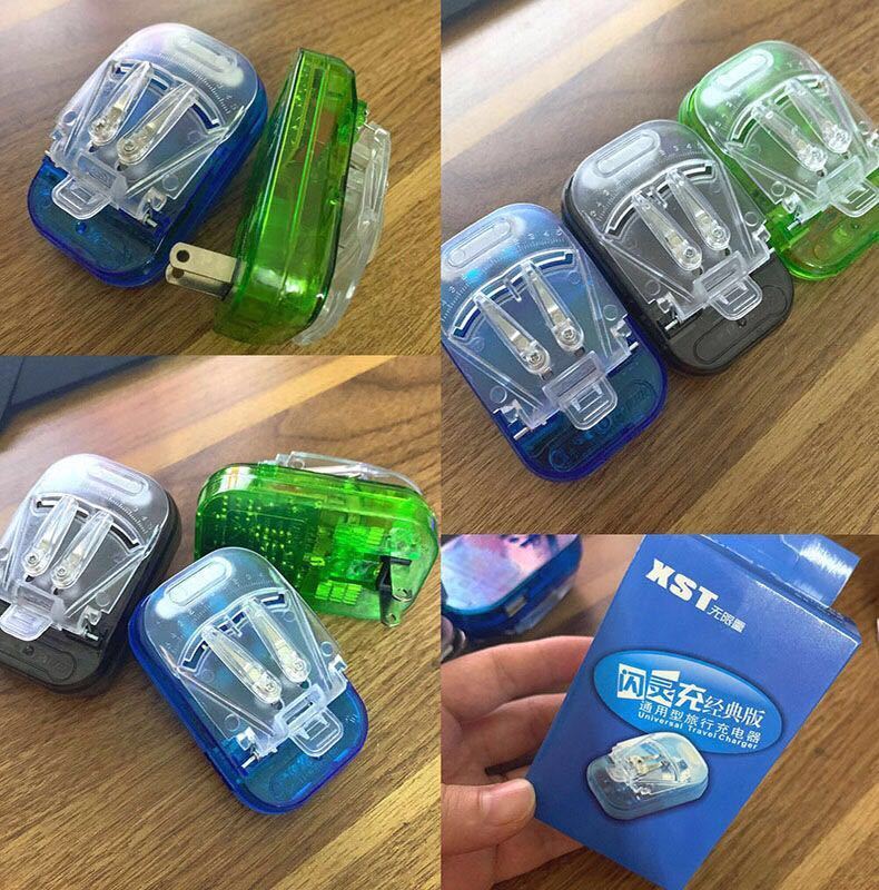 万能充充电器老式夹子充适用于三星照相机快充板摩梧 带屏充【颜色