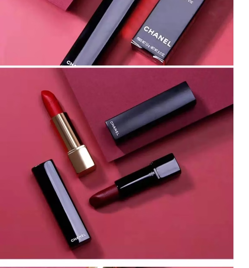 chanel/香奈儿口红58号57 112 130山茶花627 357丝绒唇 169#浆果色