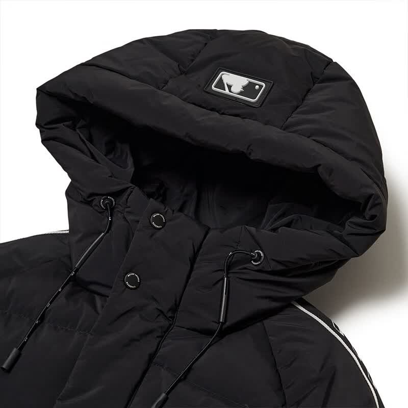 mlb官方 男女长款连帽羽绒服休闲宽松保暖防风秋冬款djj05 纽约洋基队