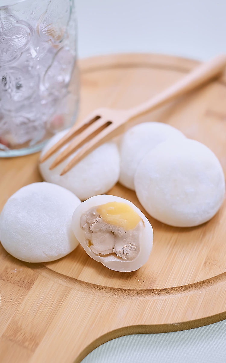60个顶喜皮阿糯草莓雪糕糯米滋冰淇淋皮阿诺糯米糍雪丸子香草客服备注