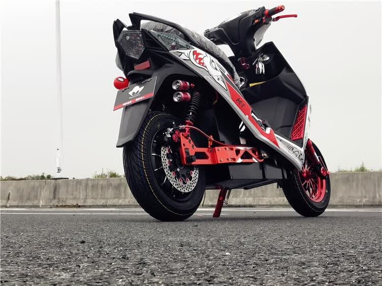 战速电动车鬼火电摩改装120v高速大功率电瓶车96v72v电动摩托车