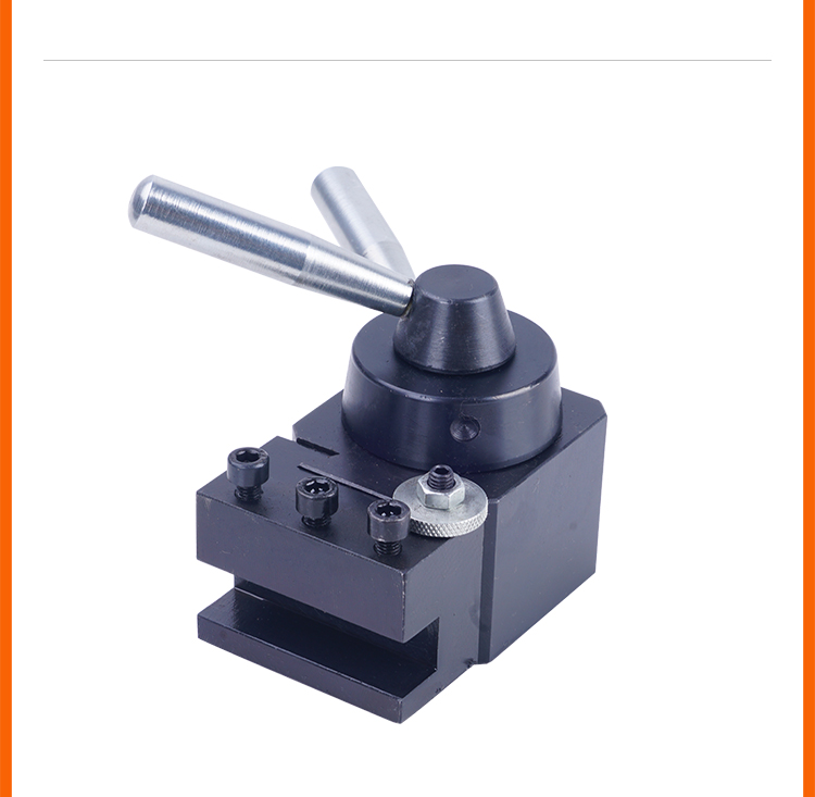 210小车床快换式刀架机床垂座竖向内孔套排刀架数控车刀美式 210铣