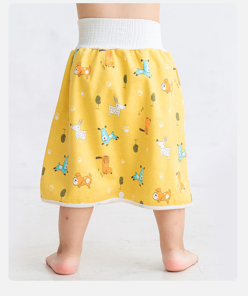 【抖音同款】zale扎乐男女宝宝防水隔尿裙儿童夜尿神器戒尿不湿训练裤