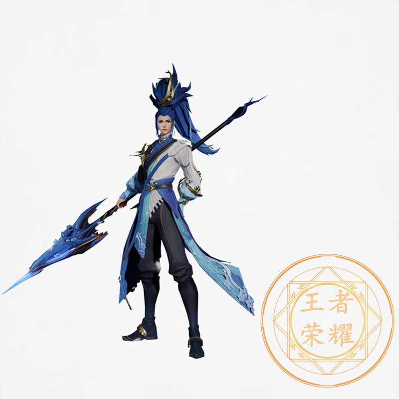 定制【京选优品】荣耀人物模型立牌摆件伽罗李白赵云韩信游戏同人周边