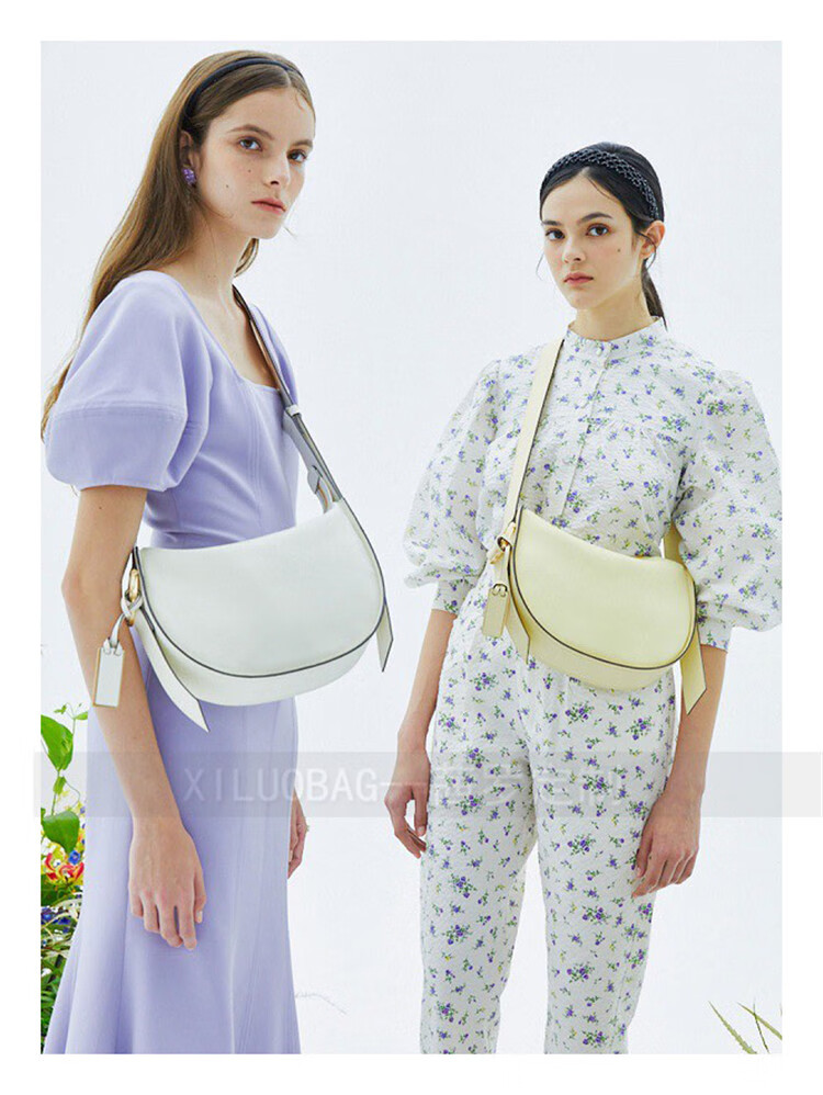 女神降临林周京同款女神降临文佳煐林周京半月形单肩包女2022新款时尚