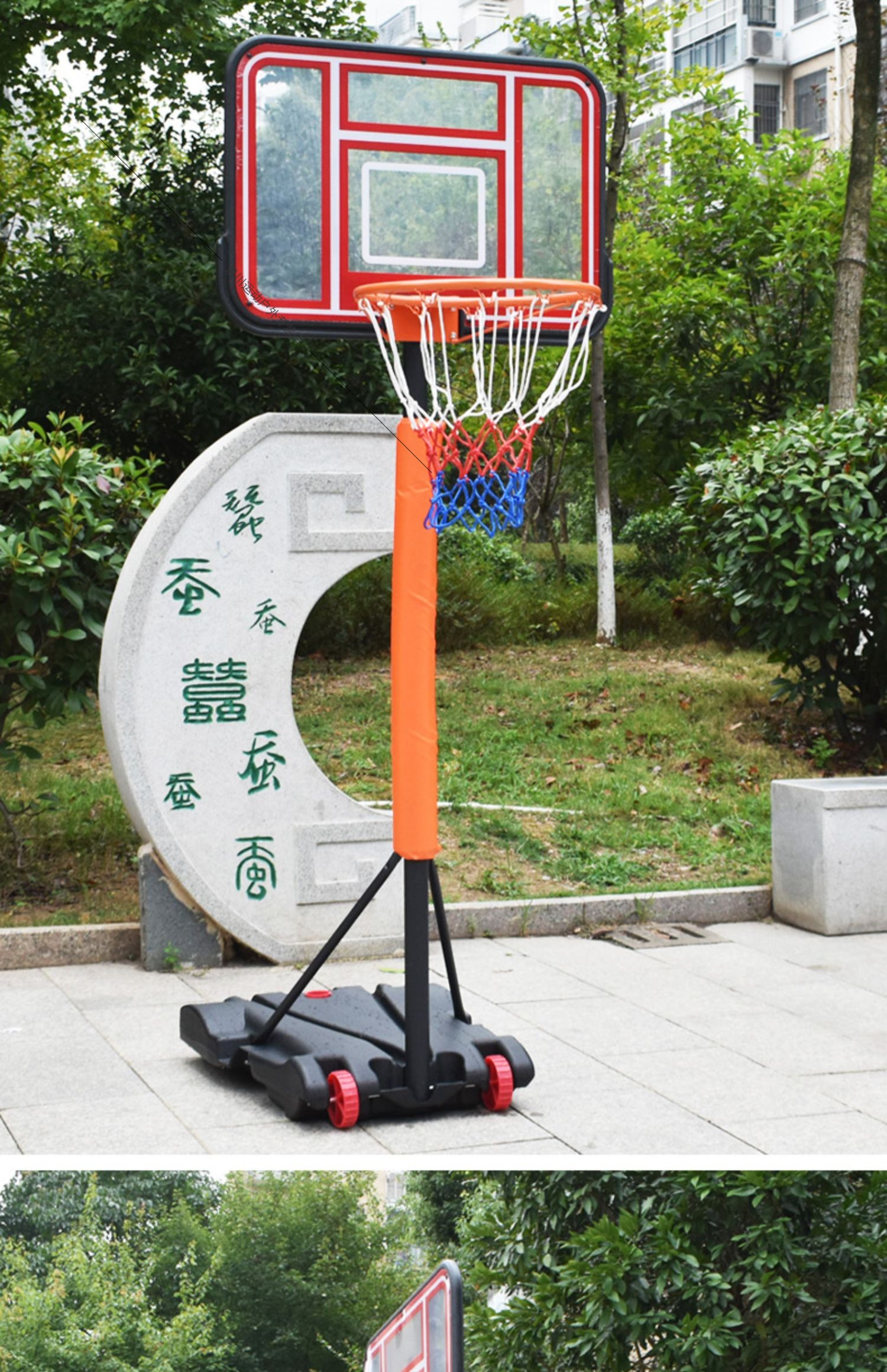 篮球架儿童可升降可移动投篮框篮球框家用室内室外户外升降青少年儿童