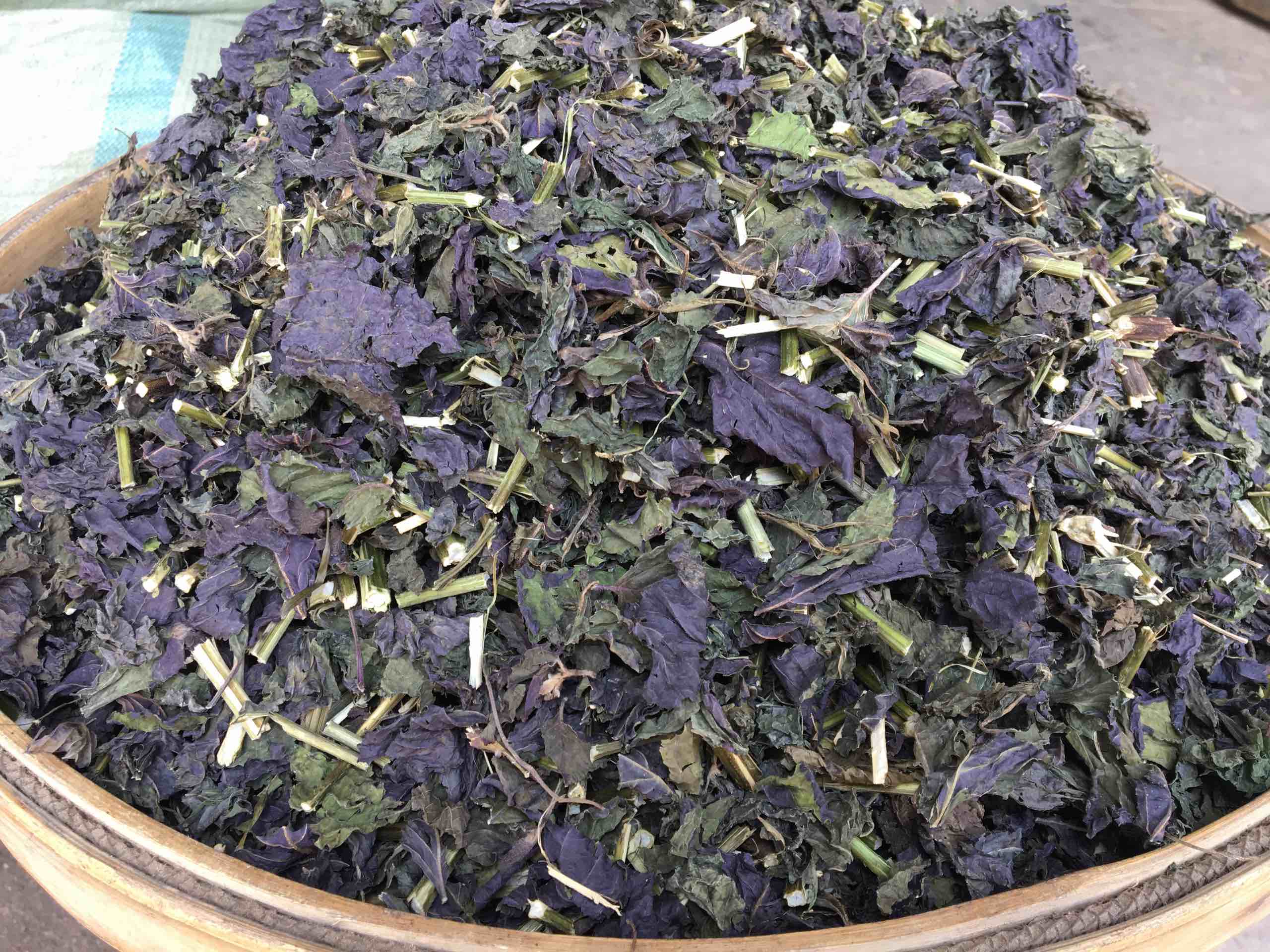 中药材野生新货紫苏叶 紫苏干除腥去腥鱼甲虾蟹香料1斤散装【图片