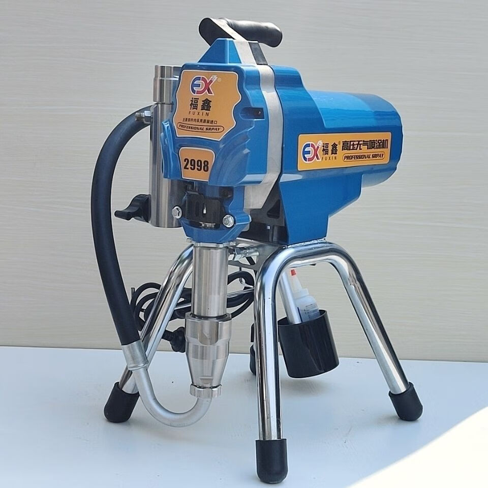 定制适用大功率电动高压无气喷涂机手提款大流量工程涂料喷涂机喷漆机