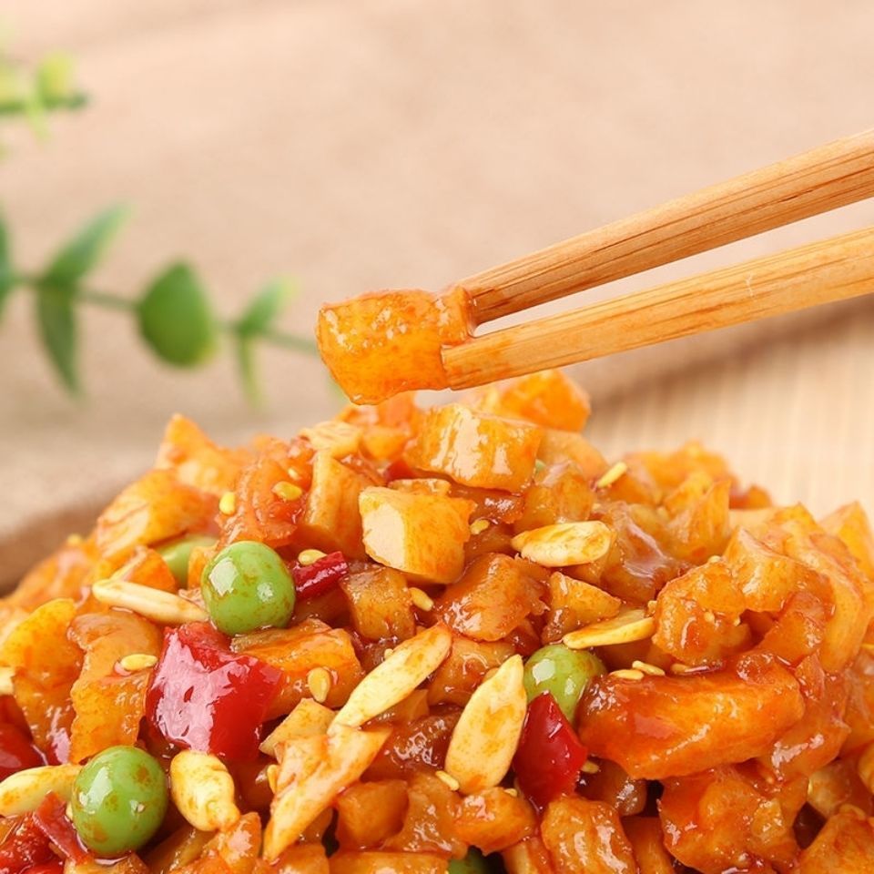 【京喜好货】湖北八宝酱菜五仁酱丁榨菜农家特产咸菜微辣萝卜干丁下饭