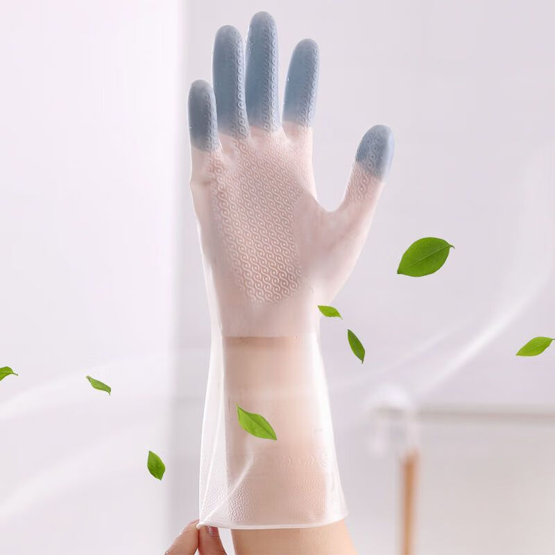 灰妮子其他美妆工具手套女耐用厨房刷碗洗衣服家务清洁耐磨防水 3双装