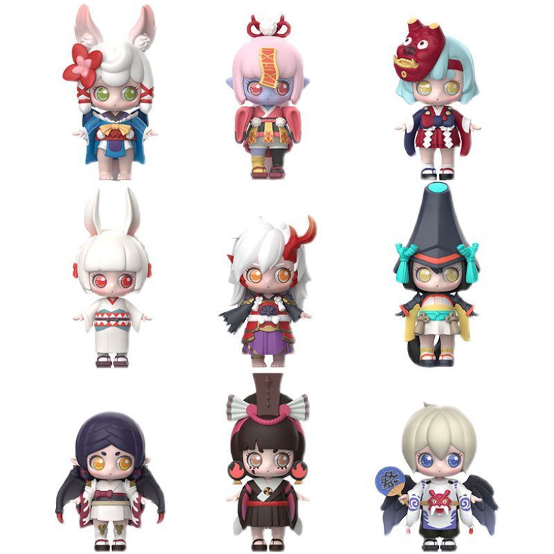 阴阳师现货琪拉宝宝x阴阳师盲盒系列第二2弹潮玩礼物车载摆件黑童子