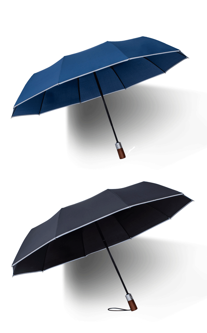 全自动晴雨伞两用三折叠反向超大男女大号学生帅气定制遮阳太阳 自动