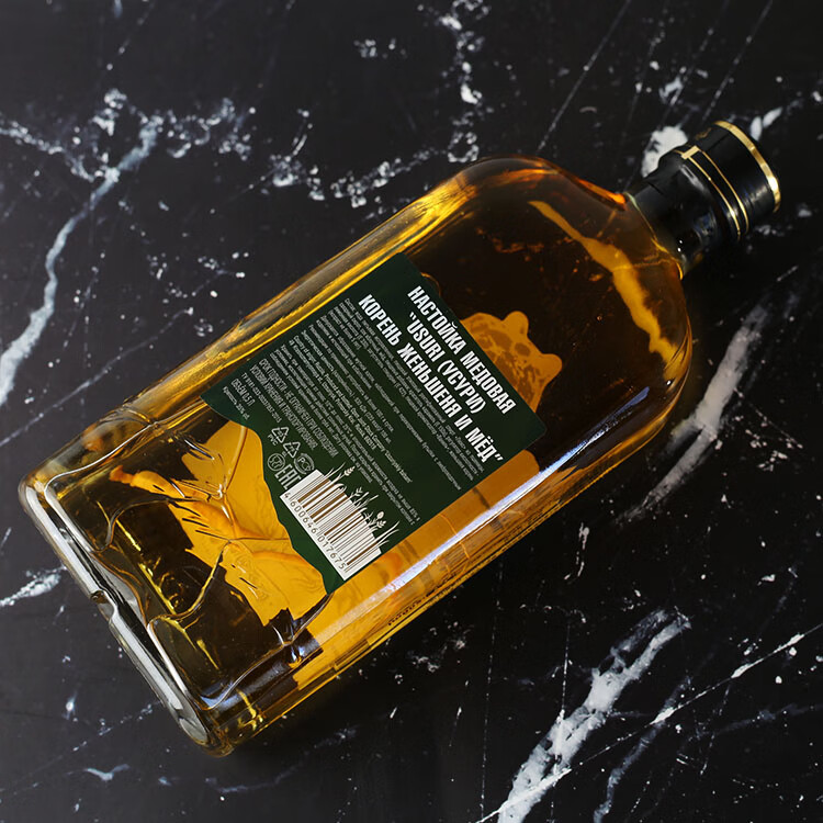 虎头酒 500ml35° 俄罗斯巴里赞姆密酊人参酒 洋酒利口酒伏特 1瓶品牌