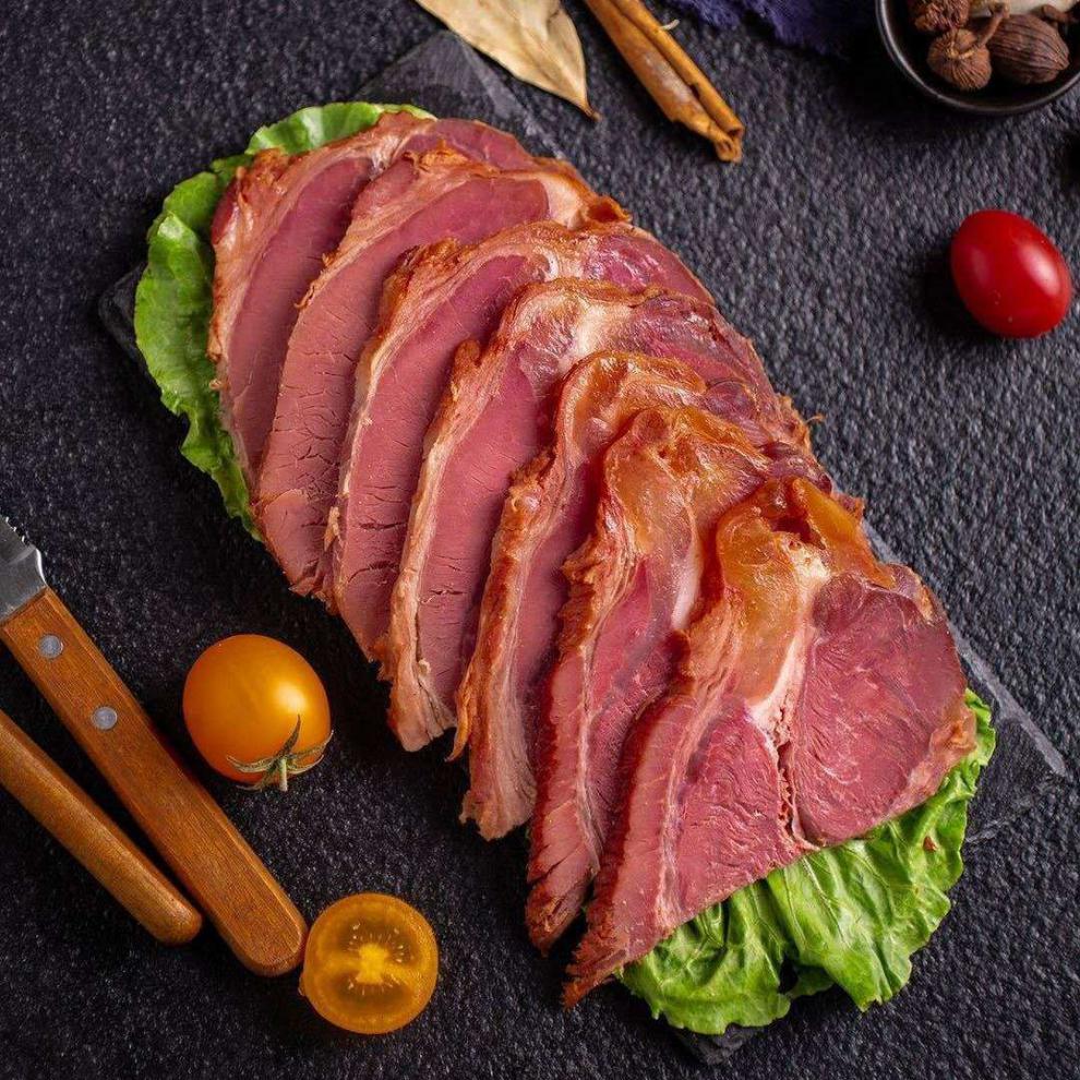 辉导 鹏欣牛肉 新鲜熟牛肉五香酱牛肉卤黄牛腱子肉健身美食真空卤熟食