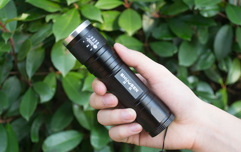 岔疝气灯狩猎强光野鸡强光远射充冲电大功率强光手电筒便携可充电5000