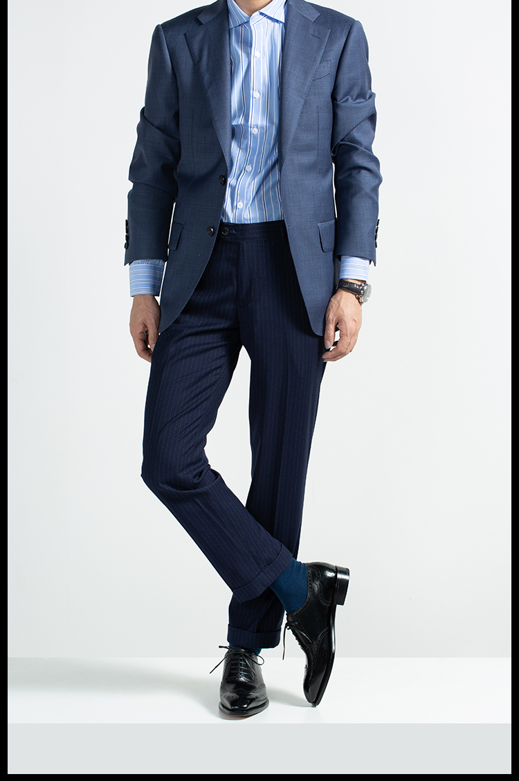 流行男鞋 正装鞋 特吕弗(truffaut) 手工goodyear固特异布洛克雕花