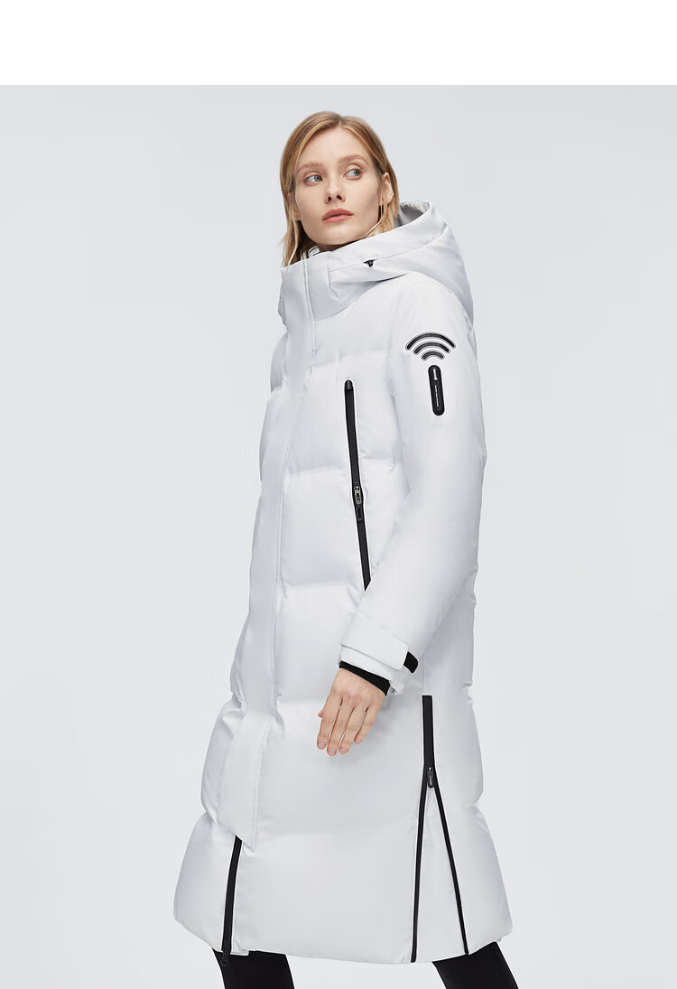 【高端户外】波司登羽绒服女2022年秋冬新款gore-tex面料长款鹅绒保暖
