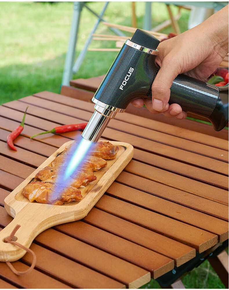 防风直冲充气打火机户外烧烤西餐喷枪点艾灸雪茄点香点火器打火枪