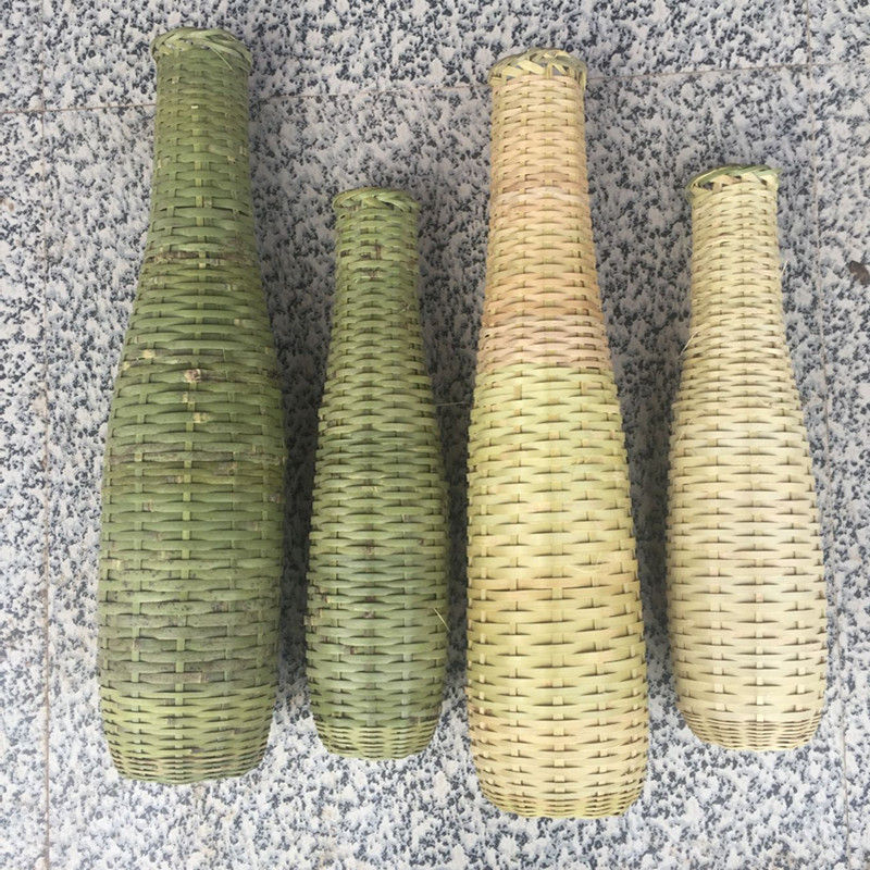 竹编黄鳝笼1字鳝笼手工编织竹制品黄鳝泥鳅笼鳝鱼笼捕虾捕黄鳝笼 黄鳝