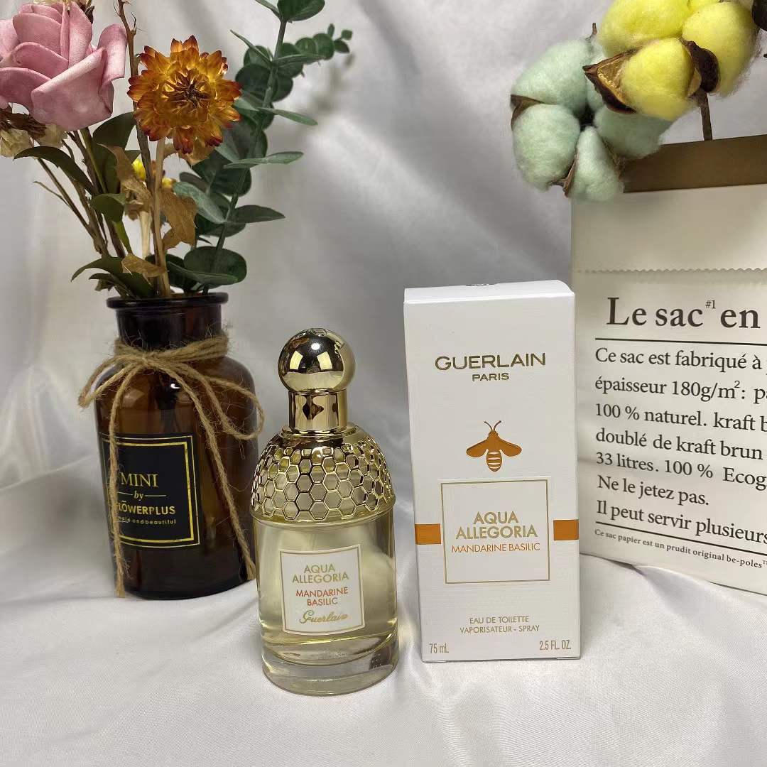 官方旗舰姣兰guerlaimandarinebasilic花草水语系列75ml暖心甜姜75ml