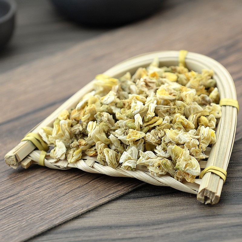 源外园农家扁豆花 白扁豆花干 南扁豆花 白扁豆花茶 可搭配陈皮茶大