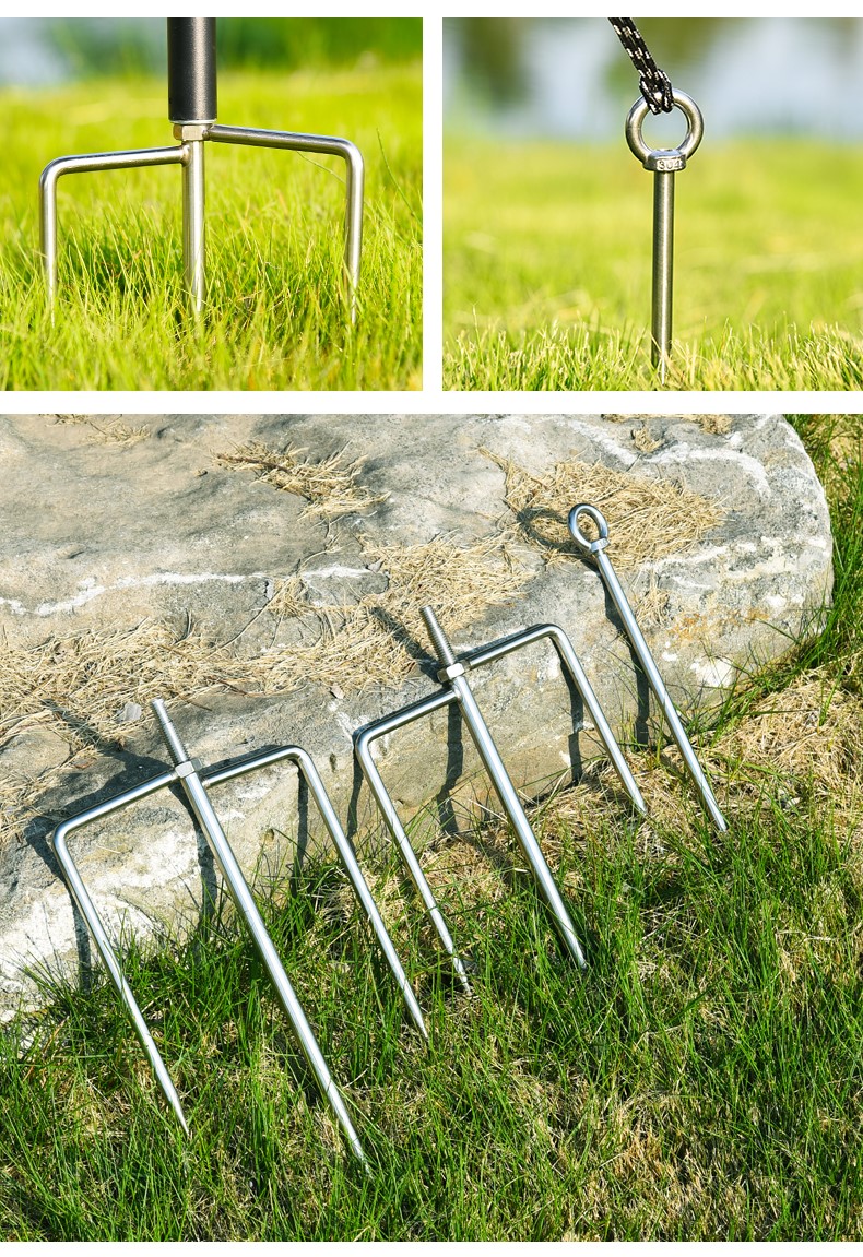 纵拓(zongtuo) 钓伞地插tab钓鱼伞地插加粗加长 钓伞配件大全太阳伞