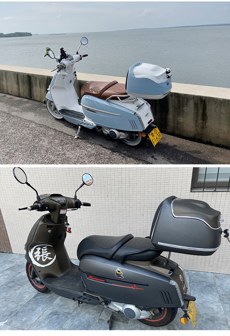 21-22款新龙嘉维多利亚sixtiesvmaxie300/150尾箱摩托车后备箱行李箱