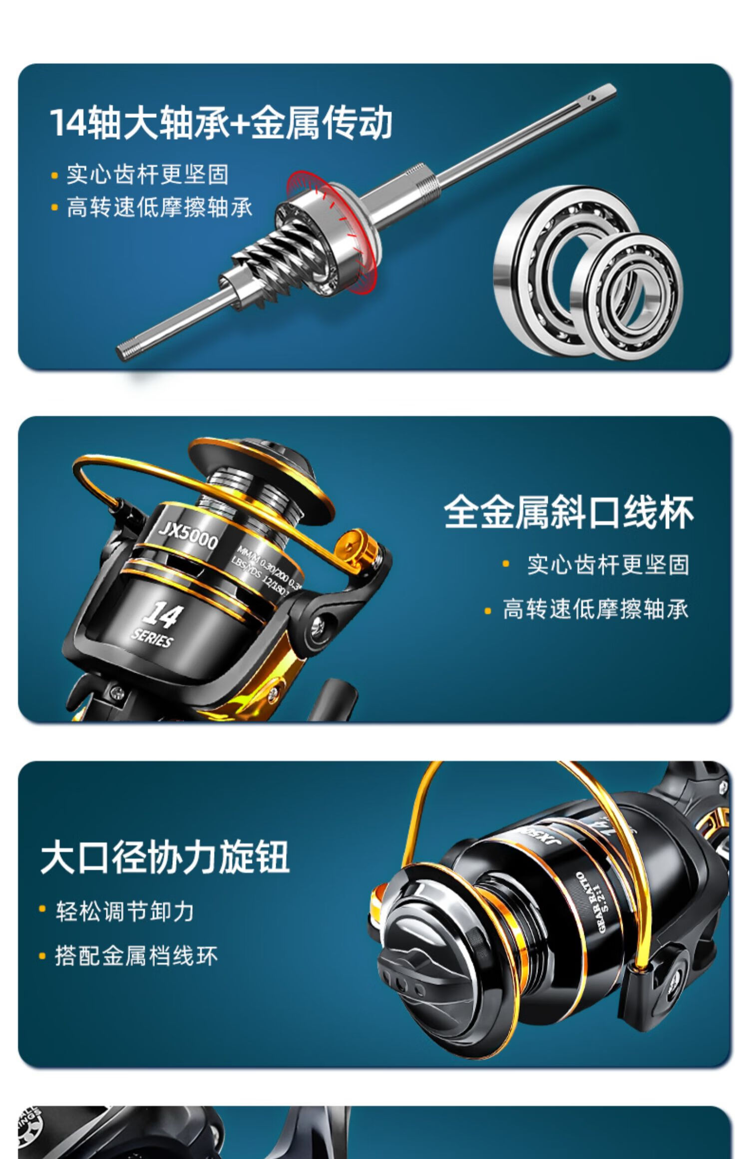 冠司(guansi) 海杆抛竿套装鲢鳙金属海钓鱼竿甩杆全套全金属海竿超硬