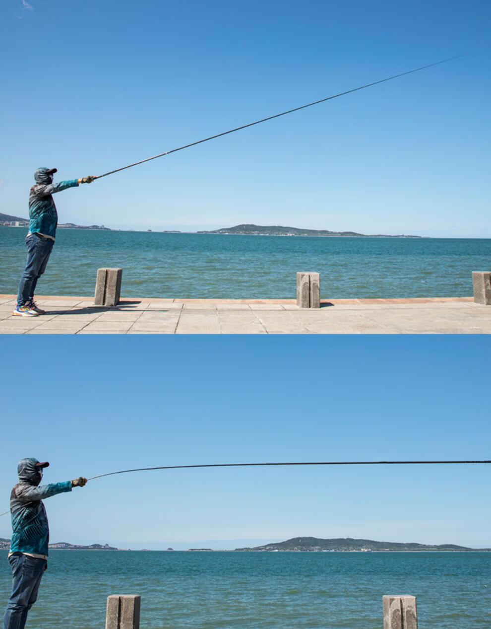 日本进口高碳6h达瓦本川28调19鲤鱼竿手杆超轻超硬台钓竿定制 6h 4.