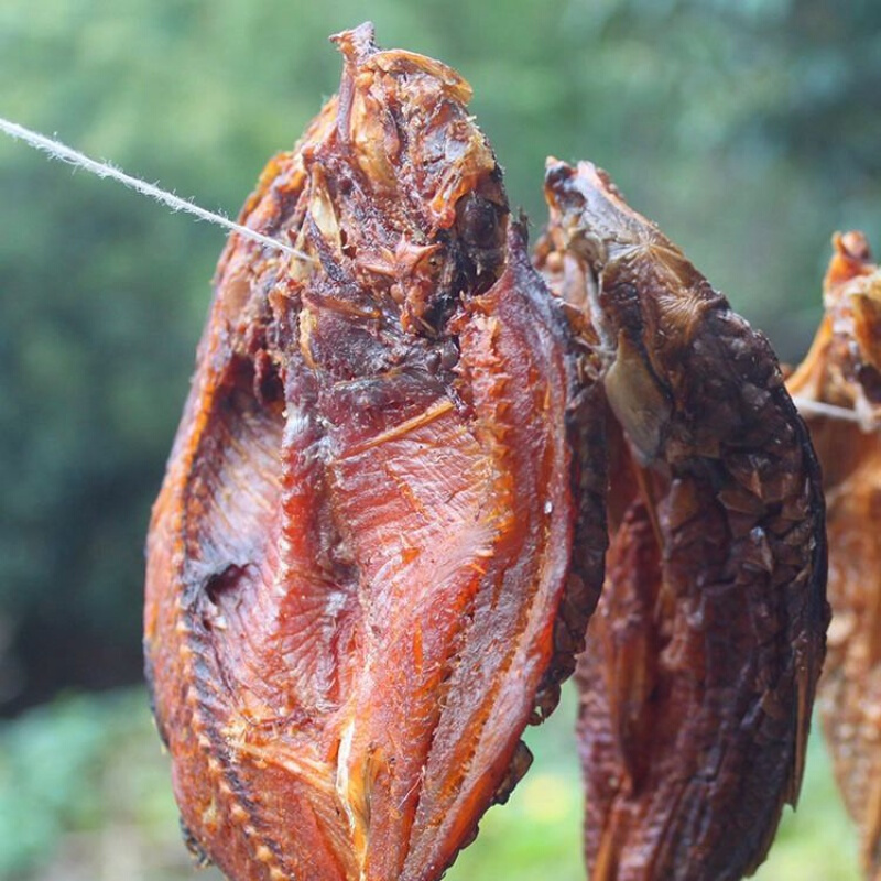 禾花鱼干全州香酥鱼野生小河鱼烟熏小鱼干干货干鱼仔农家淡水鱼干禾花