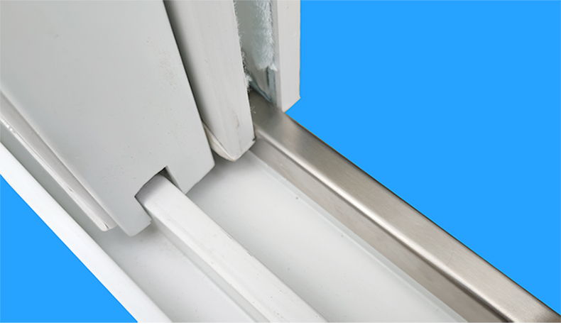 塑钢门窗修复轨道条不锈钢滑轨槽推拉玻璃移门导轨滑道免换窗户框定制