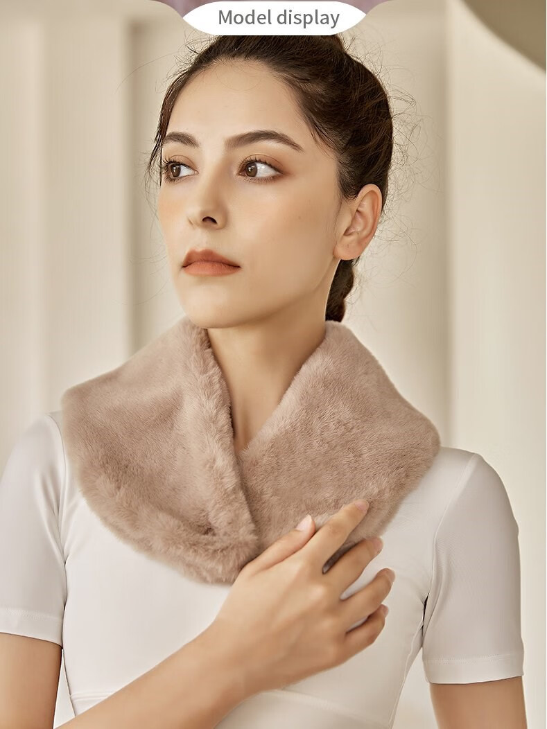 护颈脖套保暖睡觉办公室开车男女小围脖颈椎护脖套秋冬护脖子防寒