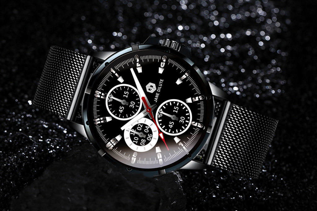 朴里jd潮牌手表男学生韩版简约时尚男士夜光腕表情侣手表生日礼物