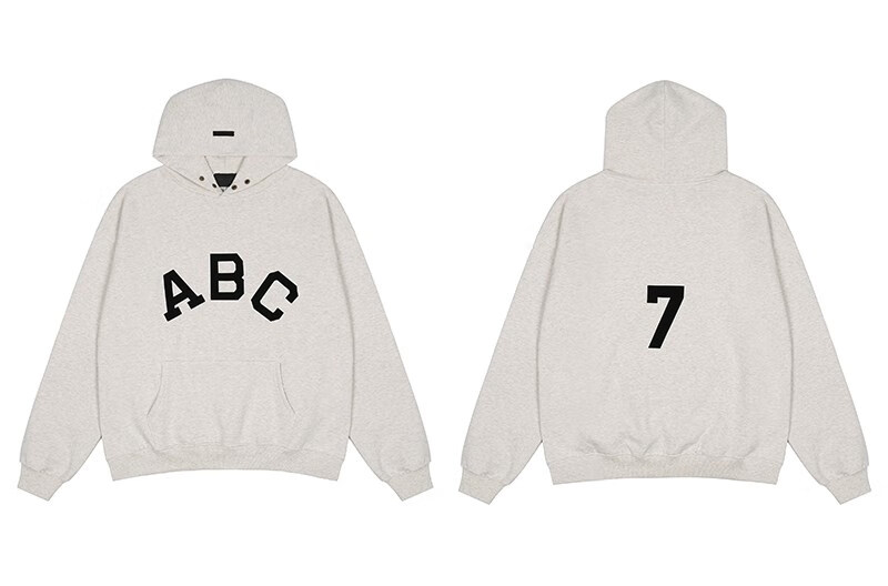 fog fear of god essentials复线第七季fg卫衣高街情侣反光连帽衫 fog