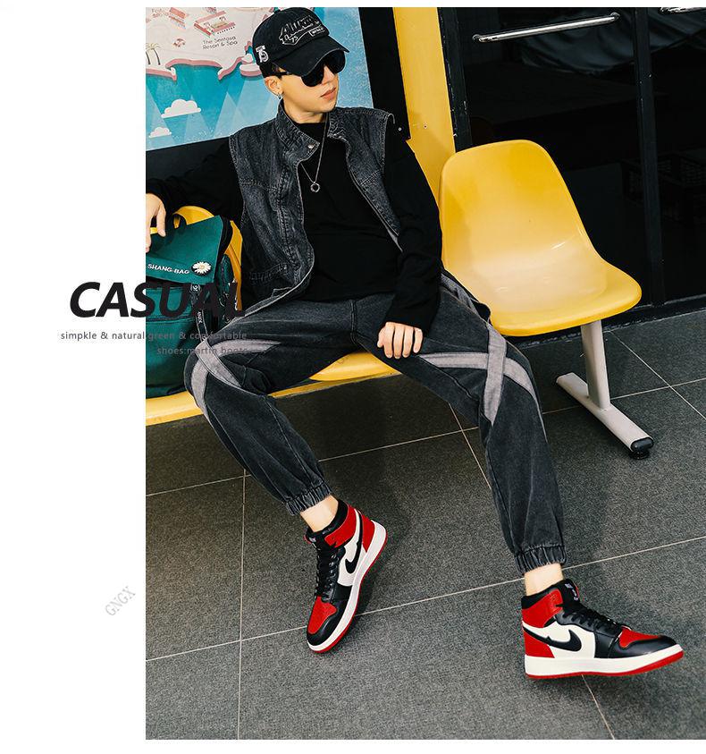 aj男春季糖果鸳鸯空军一号鞋韩版学生鞋情侣鞋子 低邦 糖果鸳鸯 42