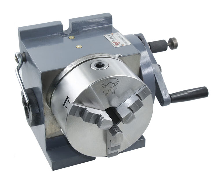 铣床fh6寸分度头160小型简易立卧两用手动分度器精密大通孔 6寸-160三