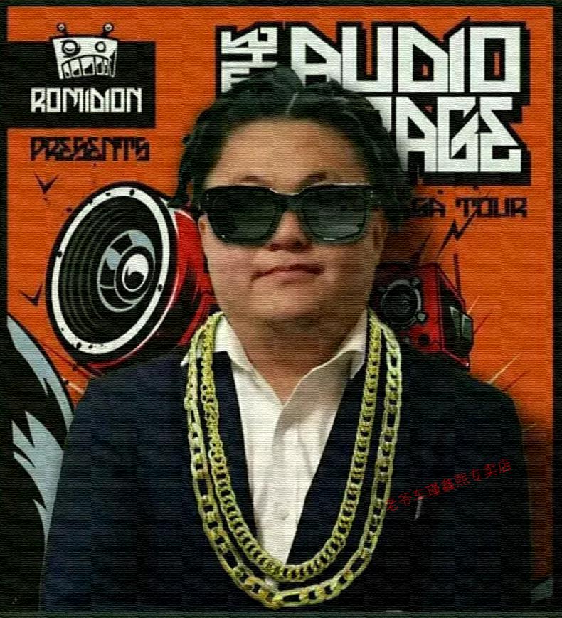 清爽一夏孙笑川新津儒雅随和谨言慎行带带大师兄男短袖t恤nmsl潮牌黑