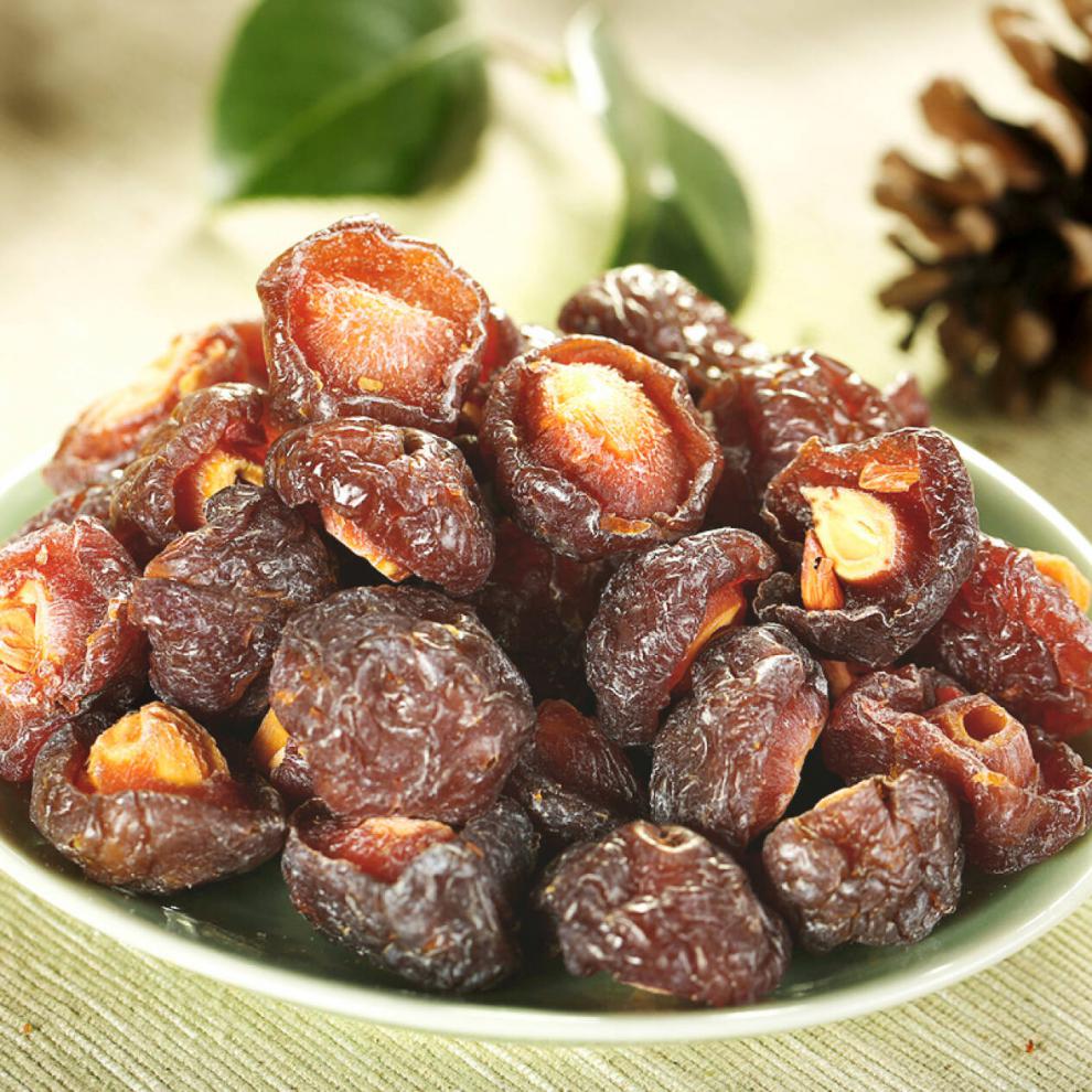 樱安娜 奥曼蒂斯甜话梅话梅肉雪花梅槟桃梅水蜜桃干话梅果脯罐装 甜