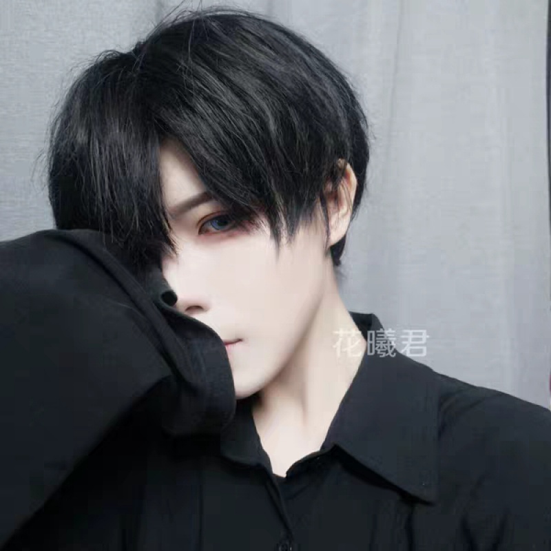 假发男二次元动漫cosplay发型dk少年日常韩版逼真透气隐形网红款自然