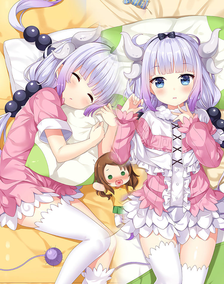 小林家的龙女仆周边康娜周边等身抱枕康娜托尔萝莉双人长条枕头动漫