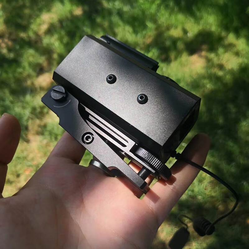 迷你瞄准镜外挂测距仪激光电子测距带鼠尾遥控可配白光瞄准镜热瞄夜视