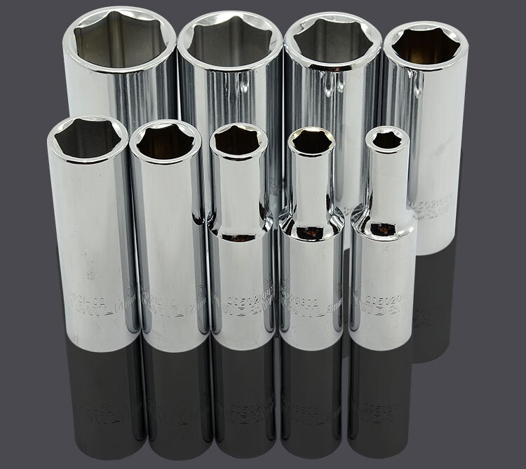 威达3/8加长内六角套筒10mm中飞套筒头万能汽车拆卸快速扳手工具 10mm