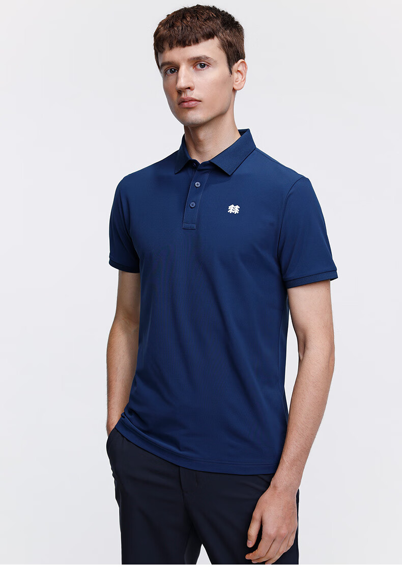 kolon sport/可隆polo衫 男女春夏吸湿快干透汽弹力基本款短袖情侣款